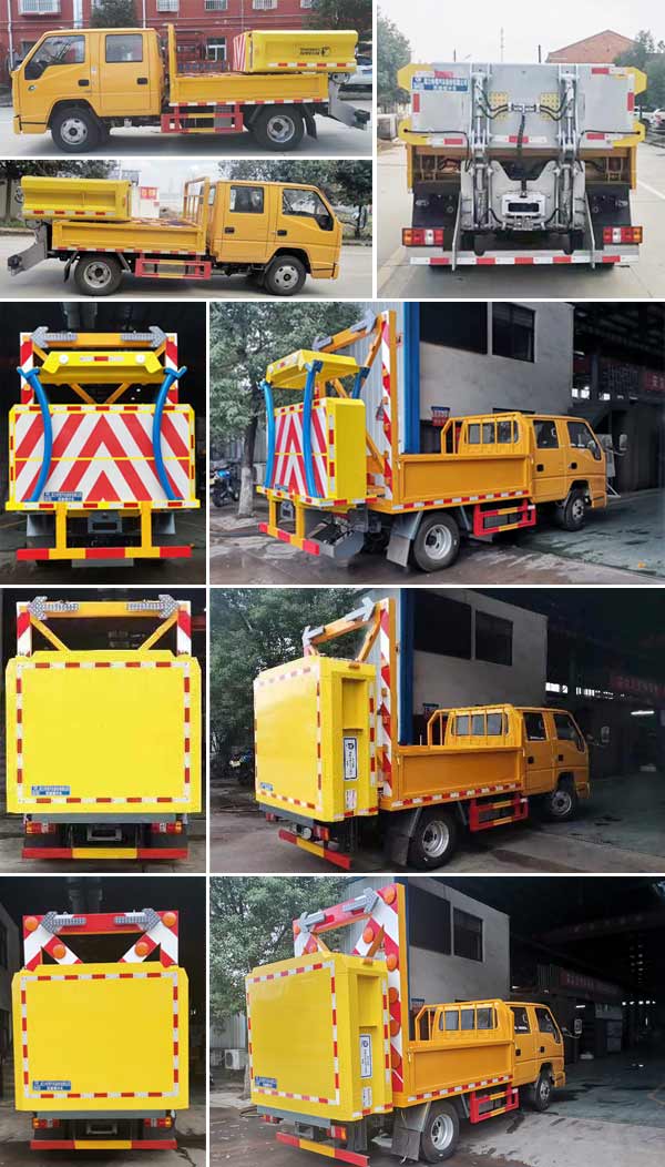 程力威牌CLW5040TFZJDP型防撞緩沖車