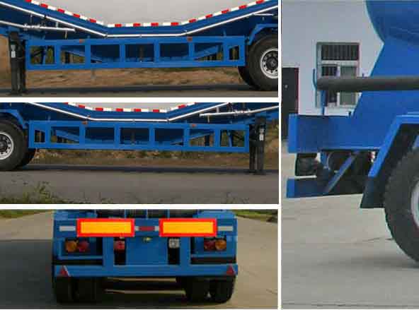 程力威牌CLW9400GFL型粉粒物料運輸半掛車