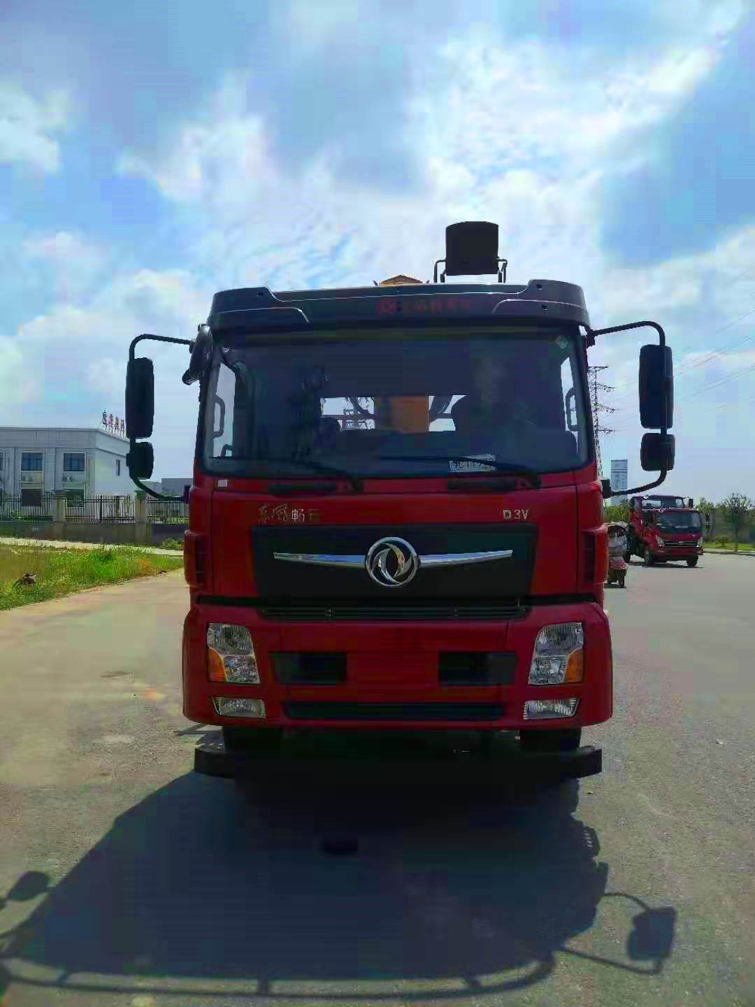 程力威牌CLW5258JSQ6SZ型隨車起重運輸車