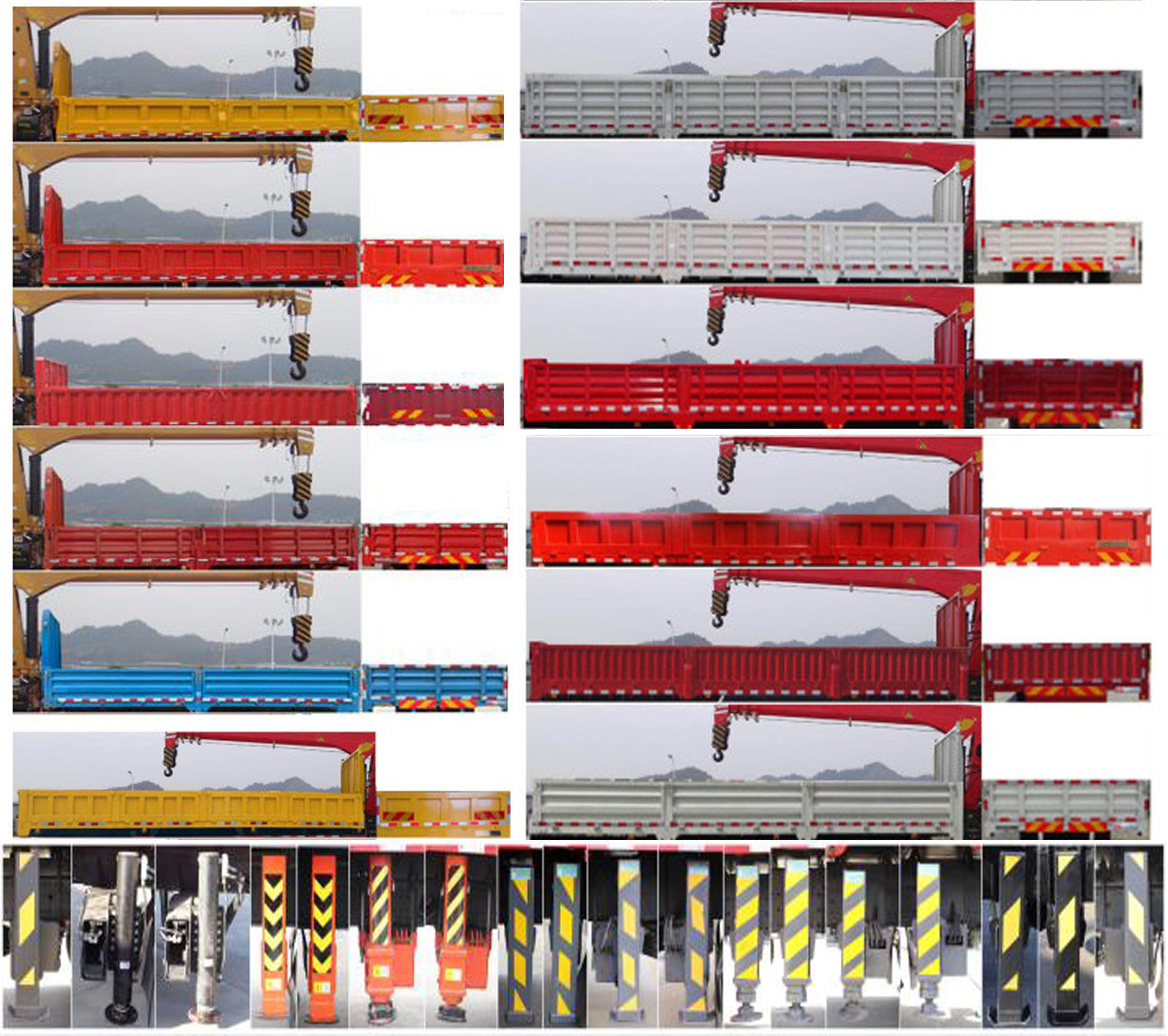 程力威牌CLW5189JSQ6SZ型隨車起重運(yùn)輸車