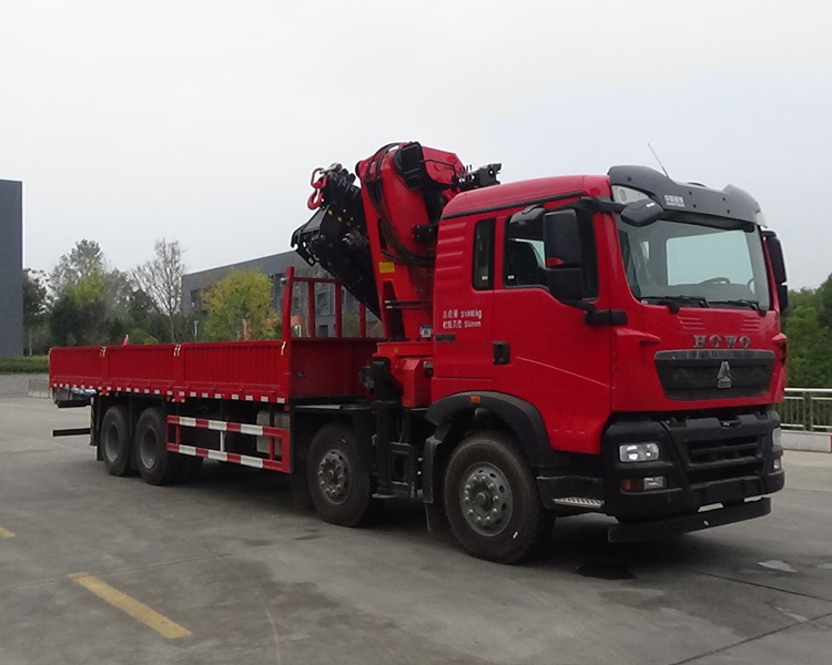 程力威牌CLW5310JSQZSZ型隨車起重運輸車