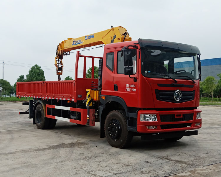 程力威牌CLW5187JSQ6SZ型隨車起重運輸車