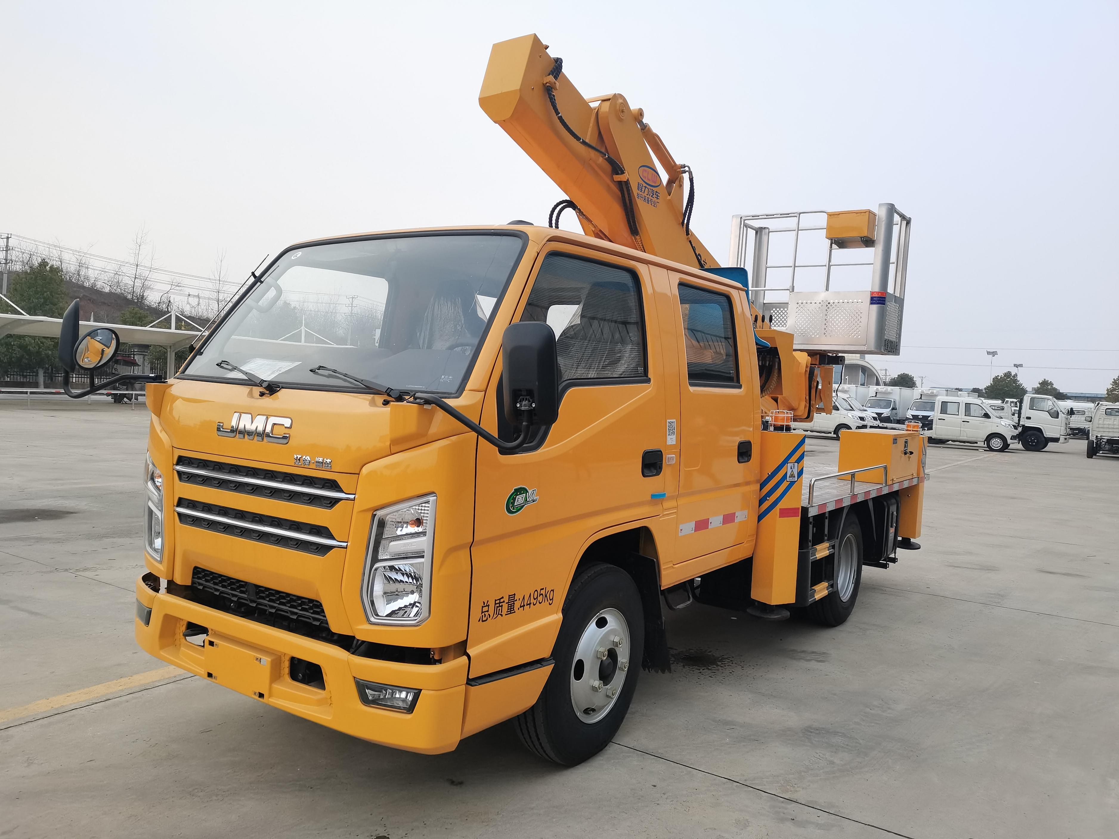 雙排藍(lán)牌16米高空作業(yè)車